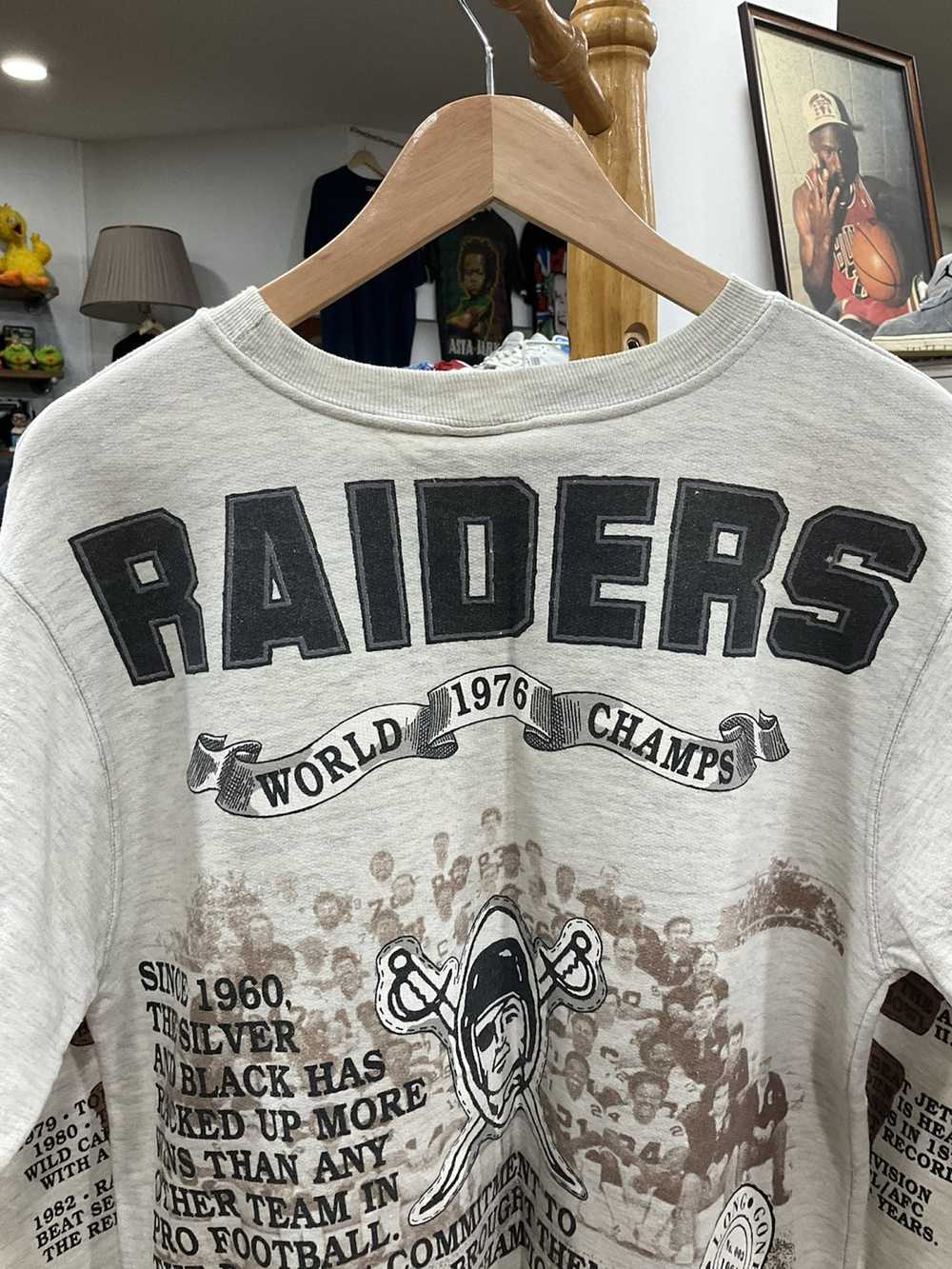 NFL × Oakland Raiders × Streetwear 90s Raiders Th… - image 7