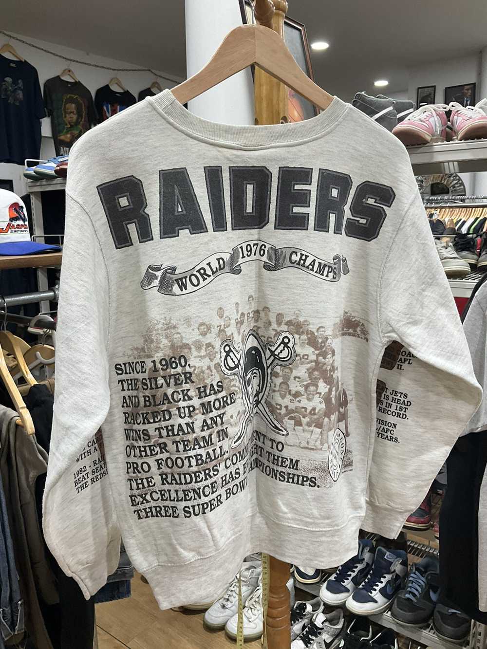 NFL × Oakland Raiders × Streetwear 90s Raiders Th… - image 8