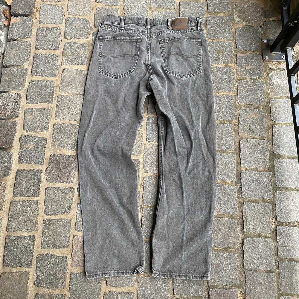 Lee × Vintage Vintage Lee Jeans Gray Denim Regula… - image 1