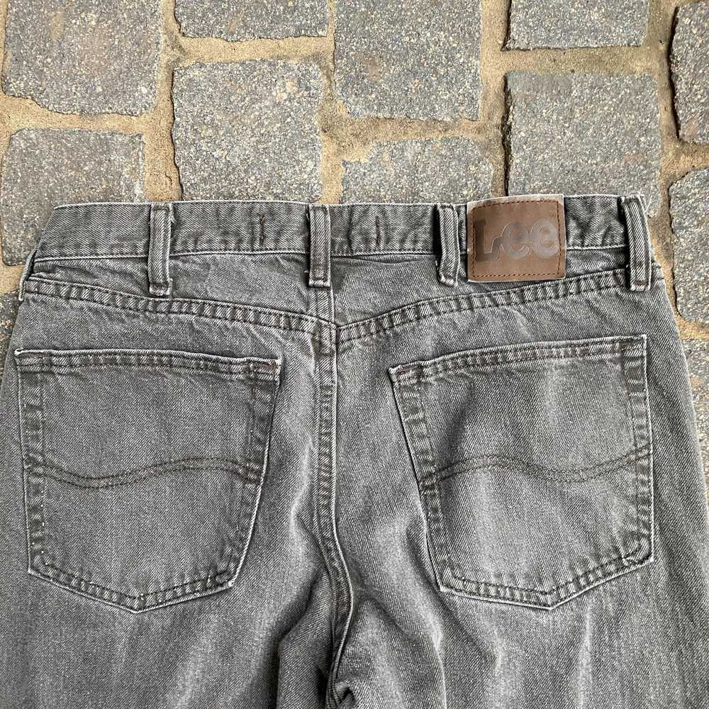 Lee × Vintage Vintage Lee Jeans Gray Denim Regula… - image 4