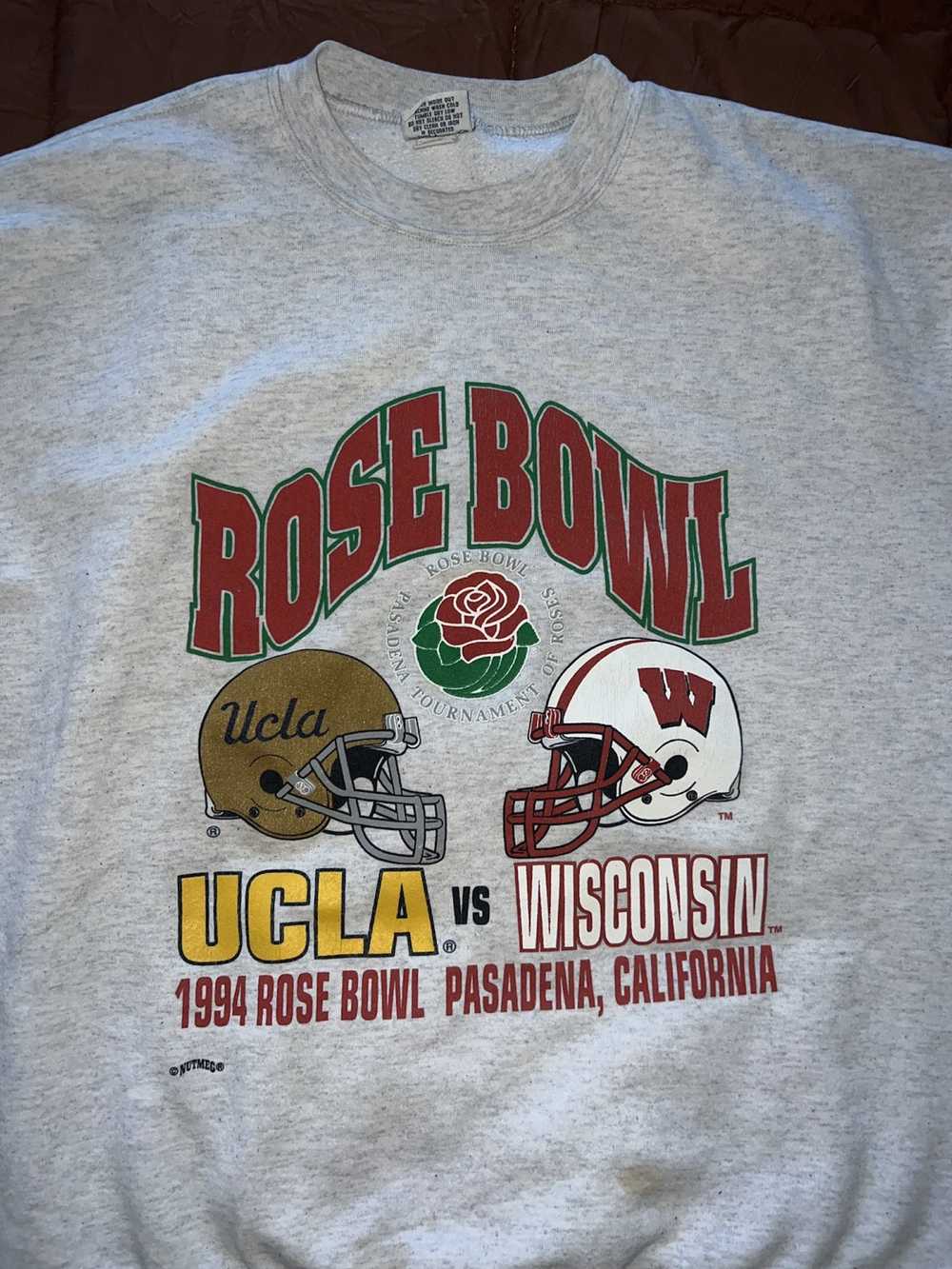 Streetwear × Vintage Vintage 1994 Rose Bowl crew … - image 3