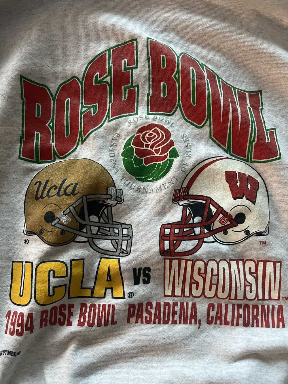 Streetwear × Vintage Vintage 1994 Rose Bowl crew … - image 4