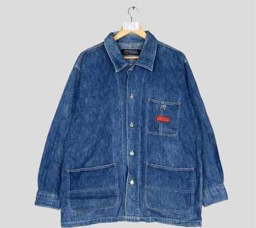 Denim Jacket × Vintage Vintage 90s TRIMMER CRAFT … - image 1