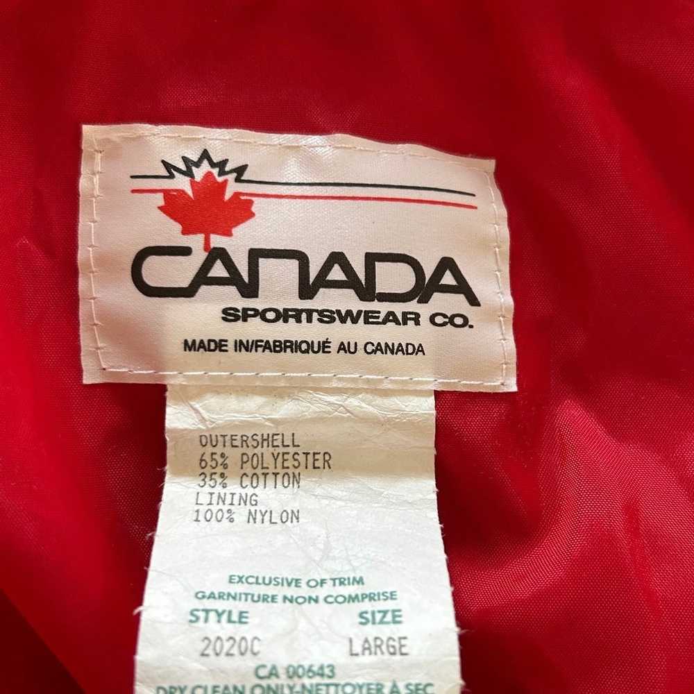 Vintage Canada sportswear Co Men’s Athletic Jacke… - image 8