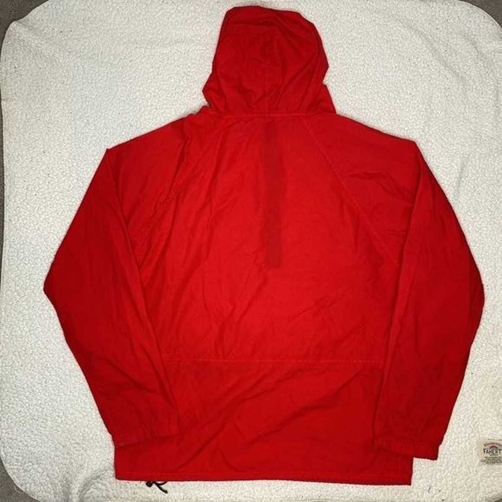 Vintage L.L. Bean Red Anorak Jacket: Size Large - image 2