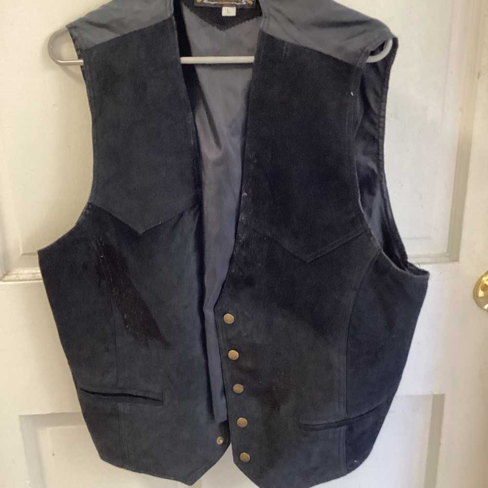Leather Vest vintage - image 1