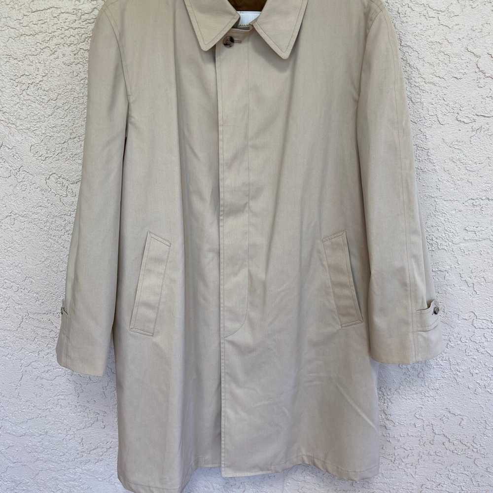 Men’s Vintage Trench Coat with Removable Thinsula… - image 12