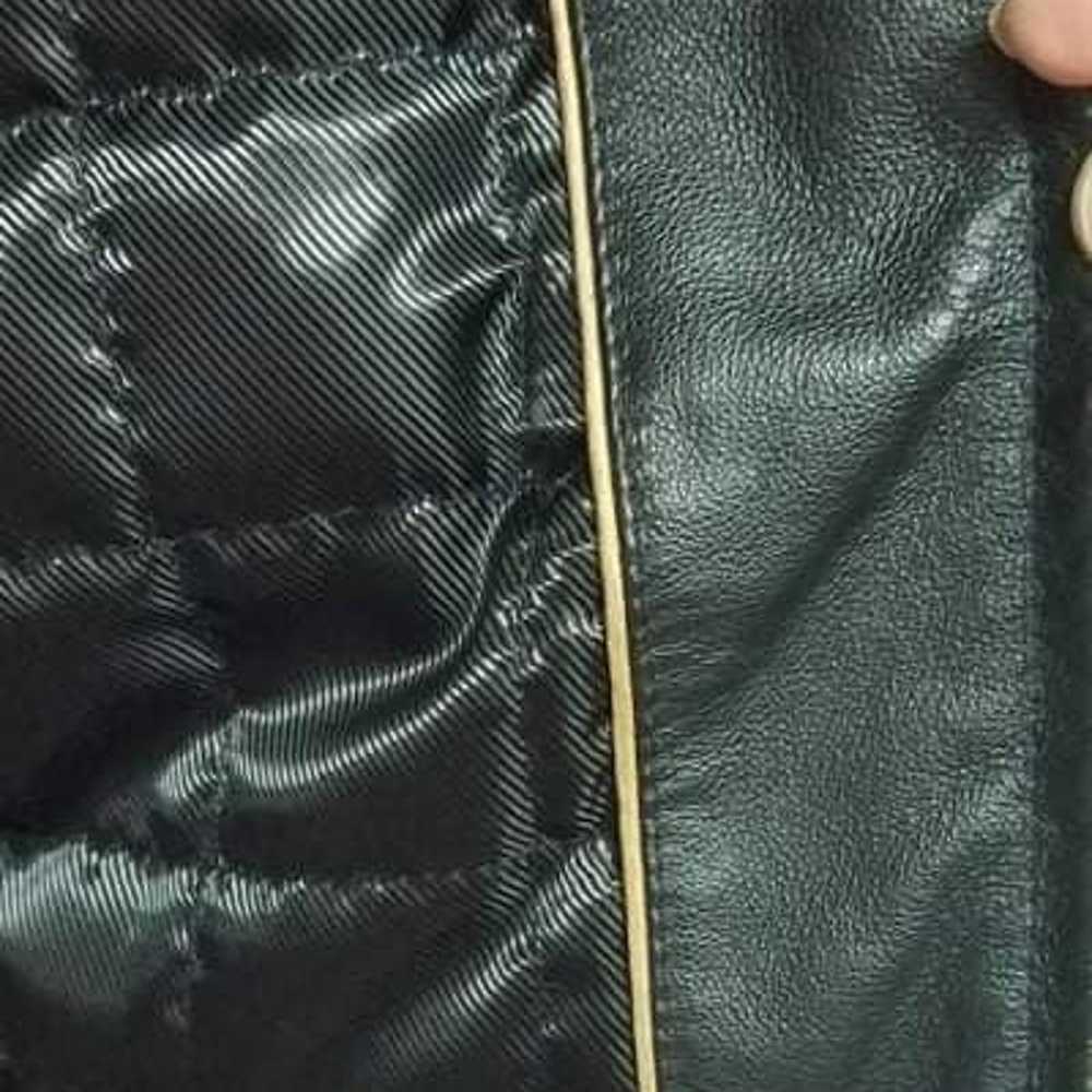Very Nice St John's Bay Leather jacket sz L - image 10