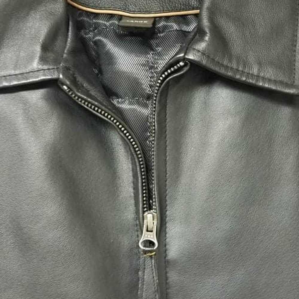 Very Nice St John's Bay Leather jacket sz L - image 5