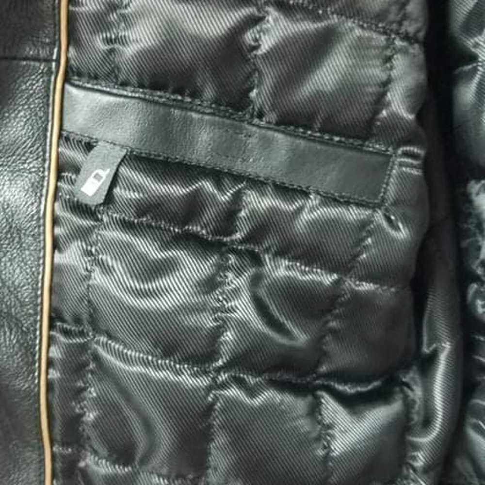 Very Nice St John's Bay Leather jacket sz L - image 6