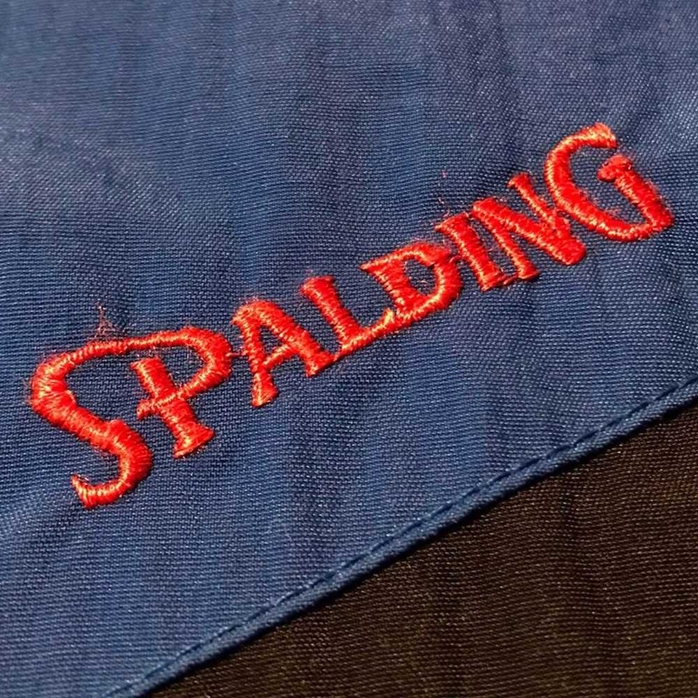 Vintage Spalding Zip Up Color Block Sports Athlet… - image 3