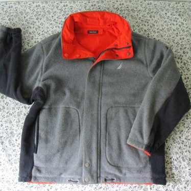 90s Nautica reversible fleece jacket L - image 1