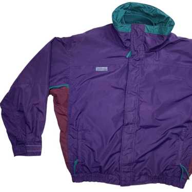 Vintage Columbia Sportswear Men’s Purple Light Wi… - image 1