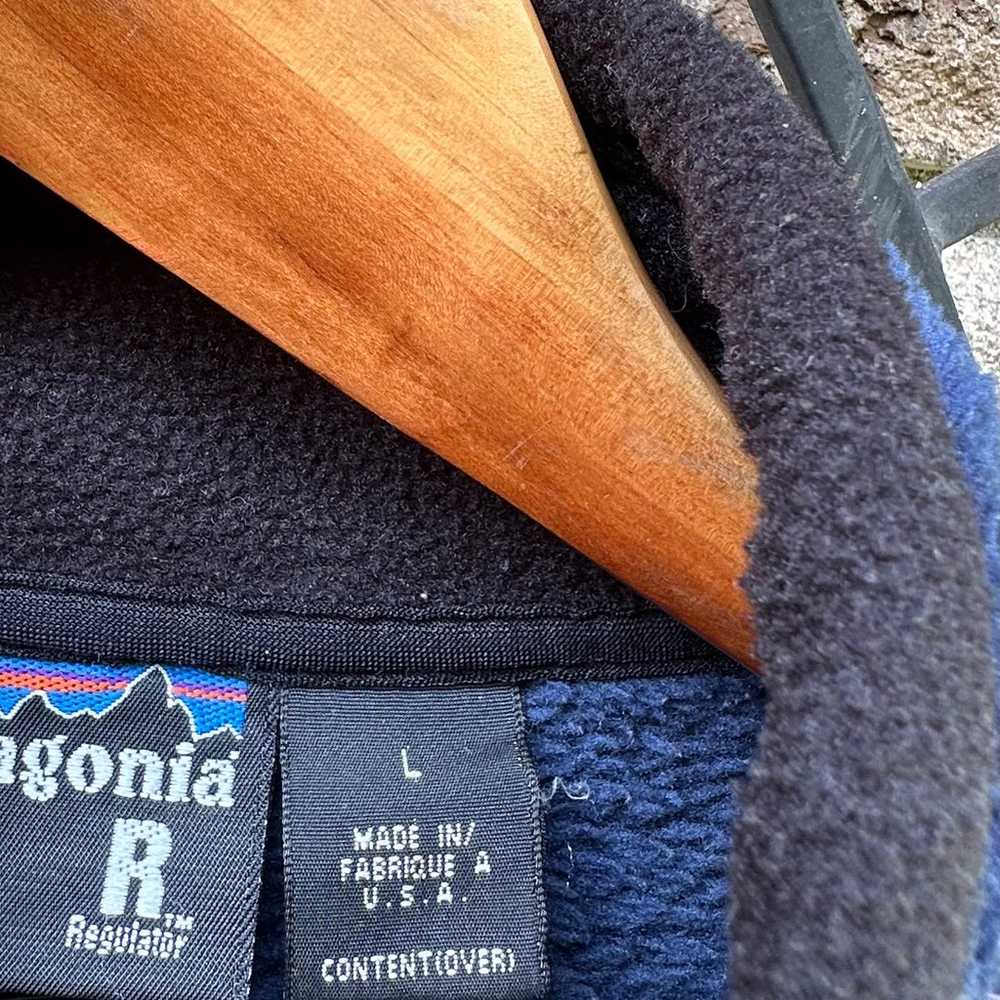 Vintage 1999 Patagonia Made in USA Polartec Regul… - image 11