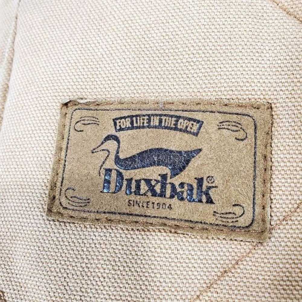 Vintage Duxbak Quilted Hunting Vest L - image 2