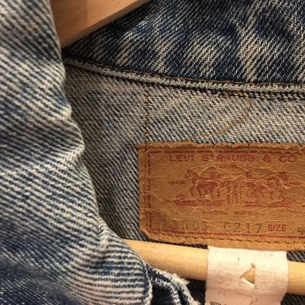 Levi's Denim Vintage Jean Jacket - image 2