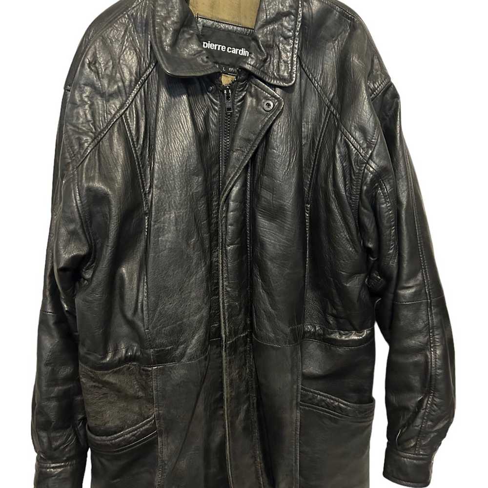 pierre cardin vintage leather jacket - image 1