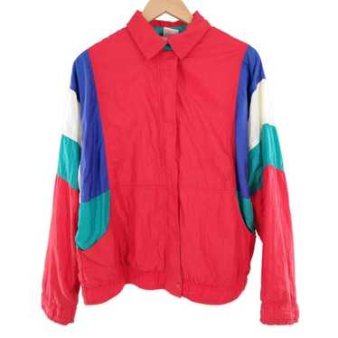 VTG Nylon Colorblock Windbreaker Jacket
