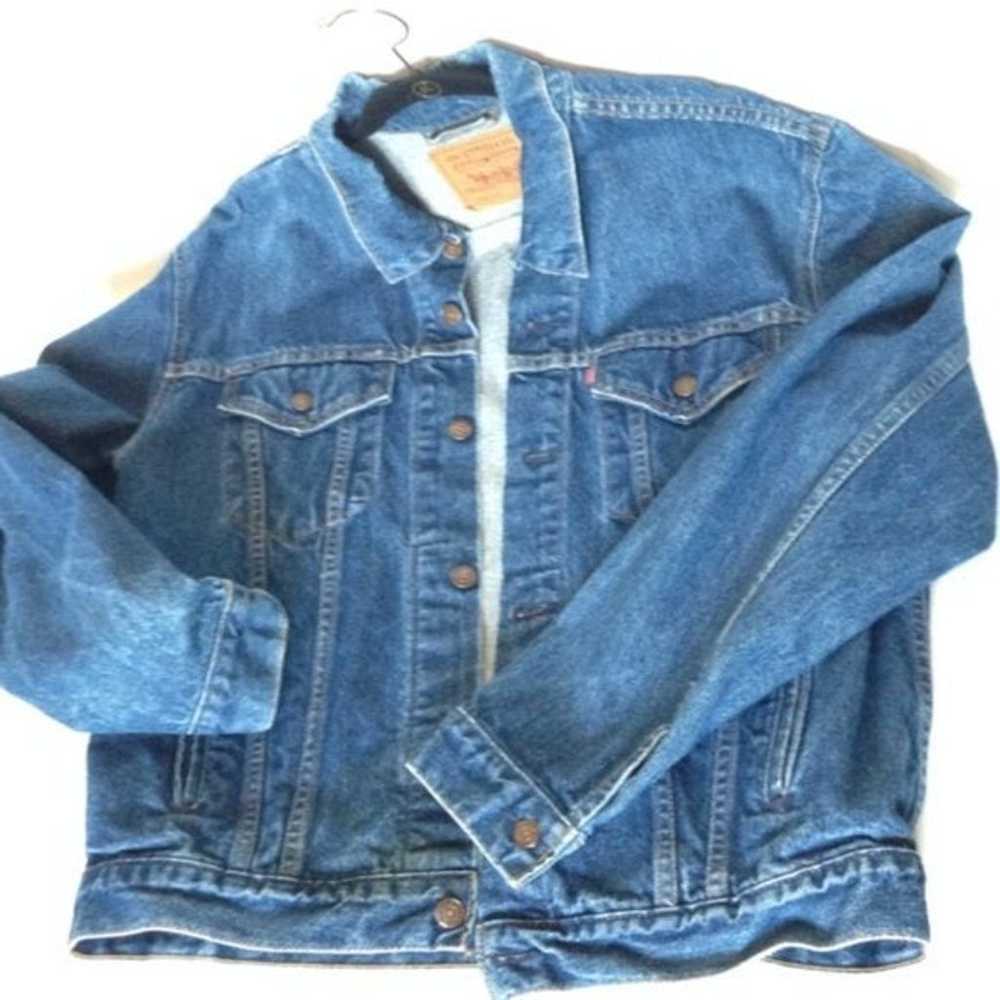 Vintage Levi's jean jacket 44L - image 1