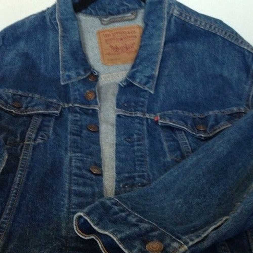 Vintage Levi's jean jacket 44L - image 3