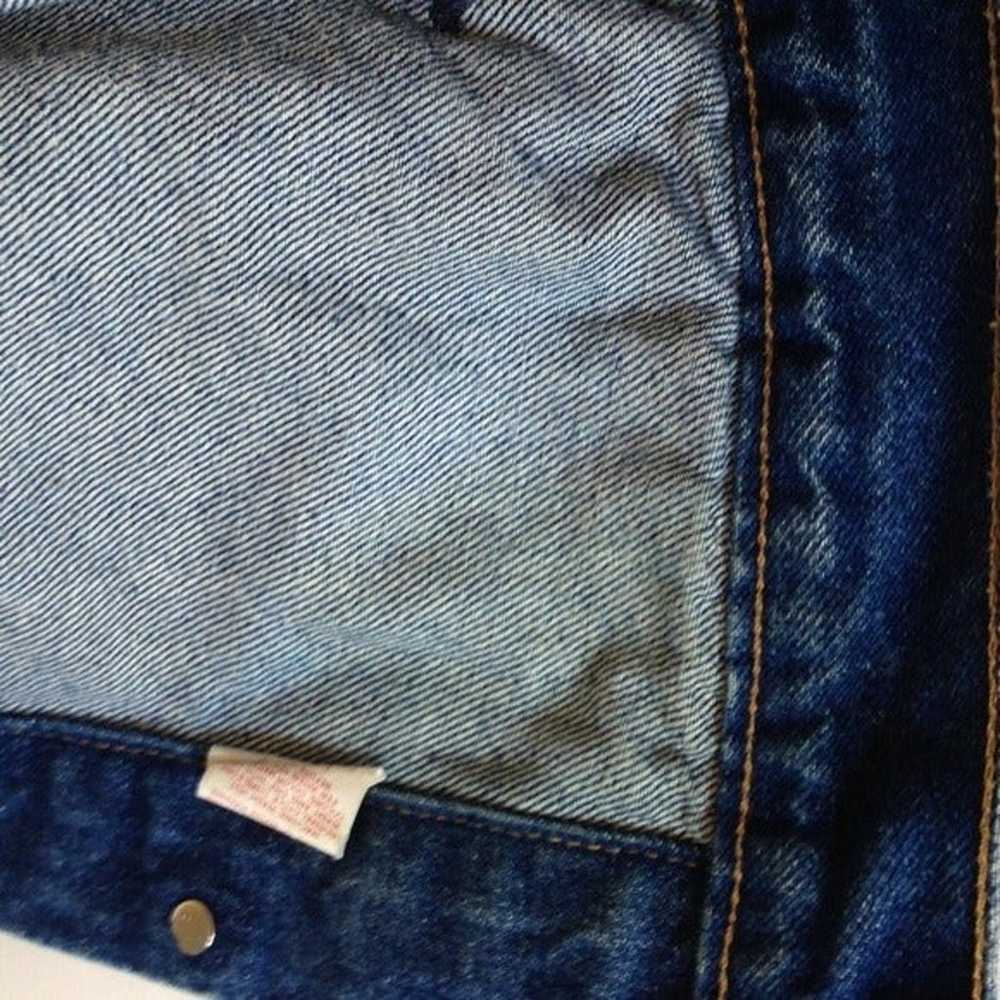 Vintage Levi's jean jacket 44L - image 9