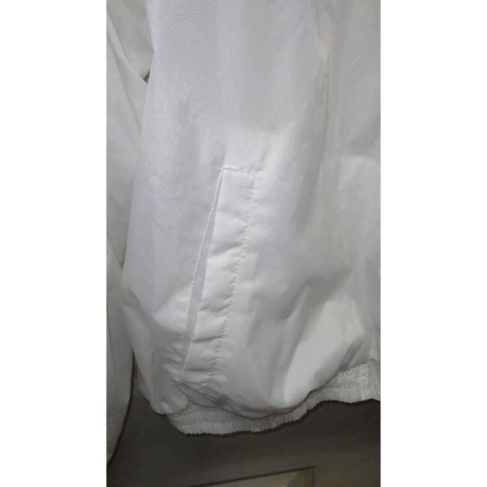 Vintage White FILA Mens Windbreaker Jacket Warm-U… - image 8