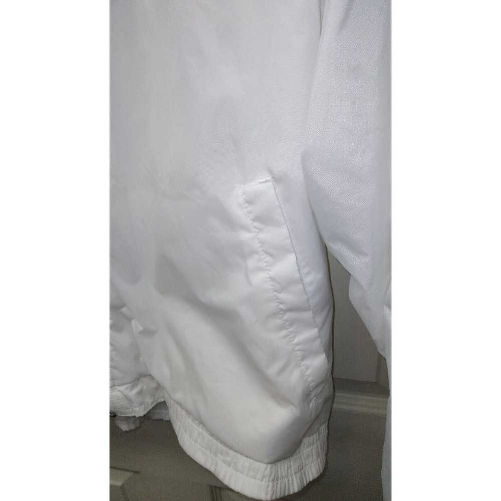 Vintage White FILA Mens Windbreaker Jacket Warm-U… - image 9