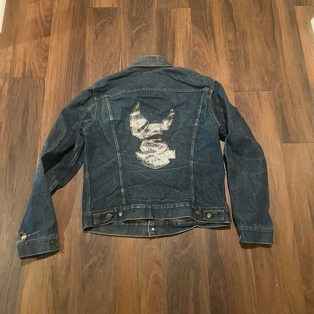 Vintage denim jacket - image 5