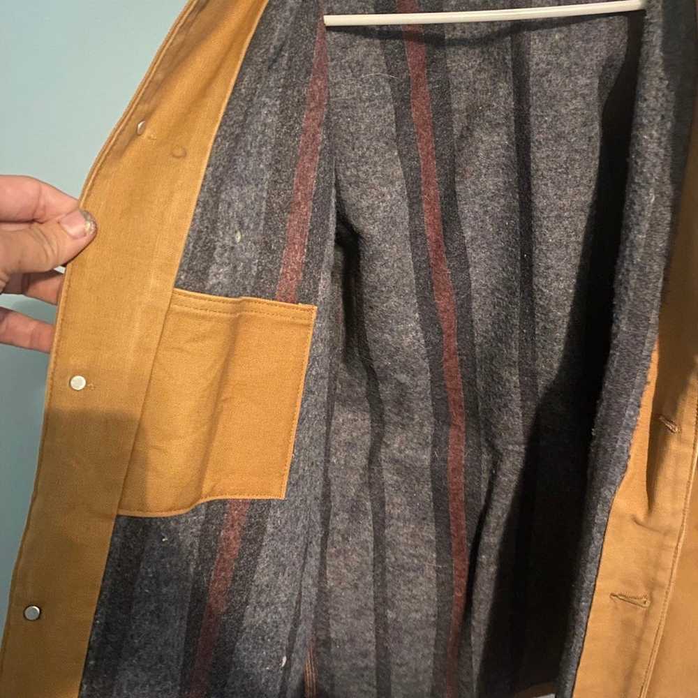 Vintage Carhartt Rancher Jacket with Blanket Lini… - image 4