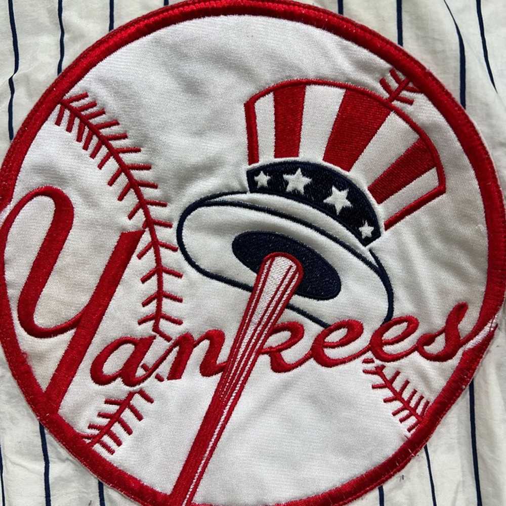vintage apex new york yankees baseball jacket - image 10