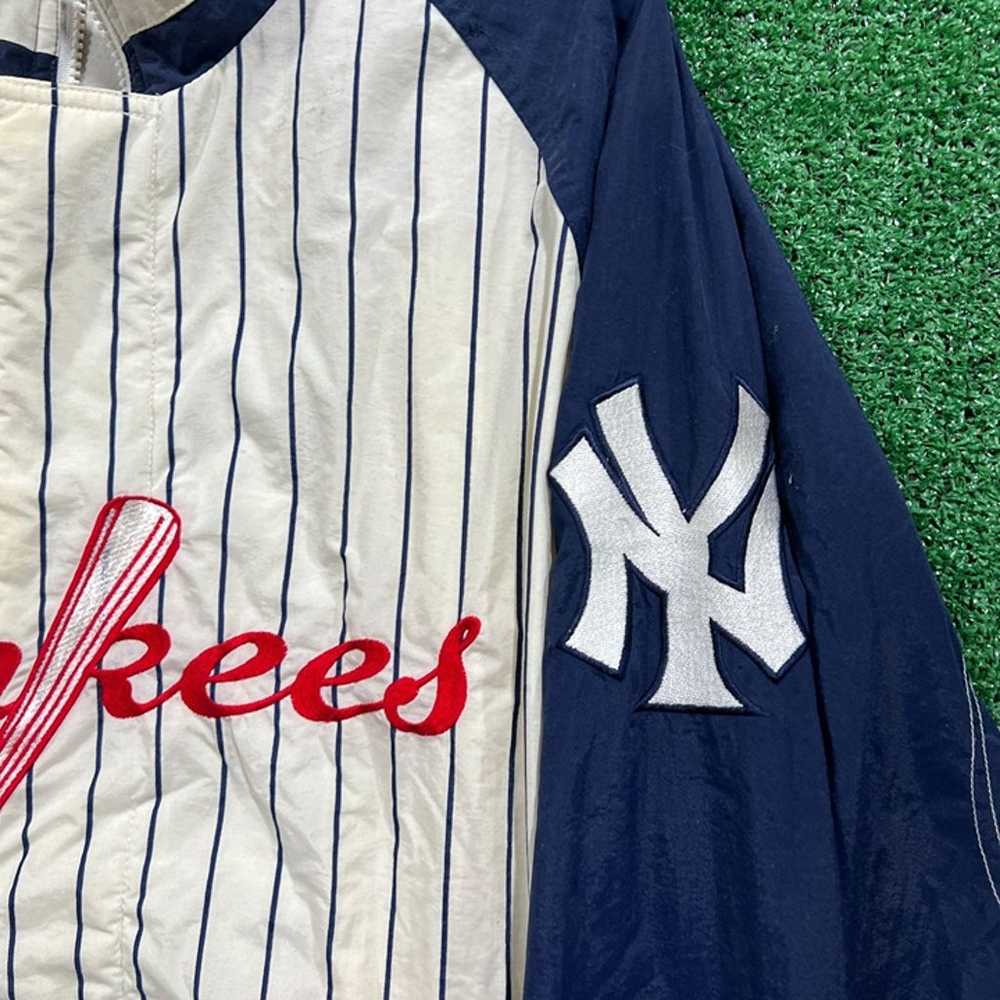 vintage apex new york yankees baseball jacket - image 3