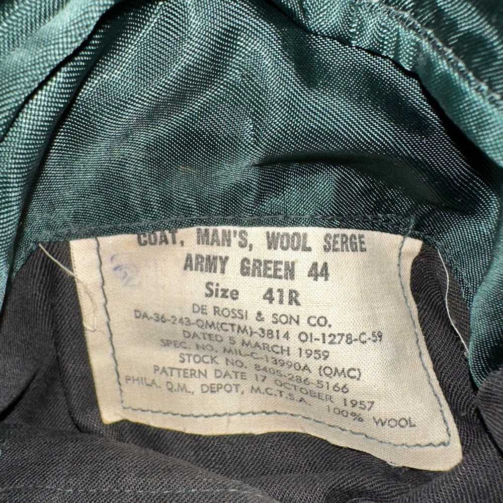 Authentic MILITARY Jacket |1957 Latest Date Insid… - image 10