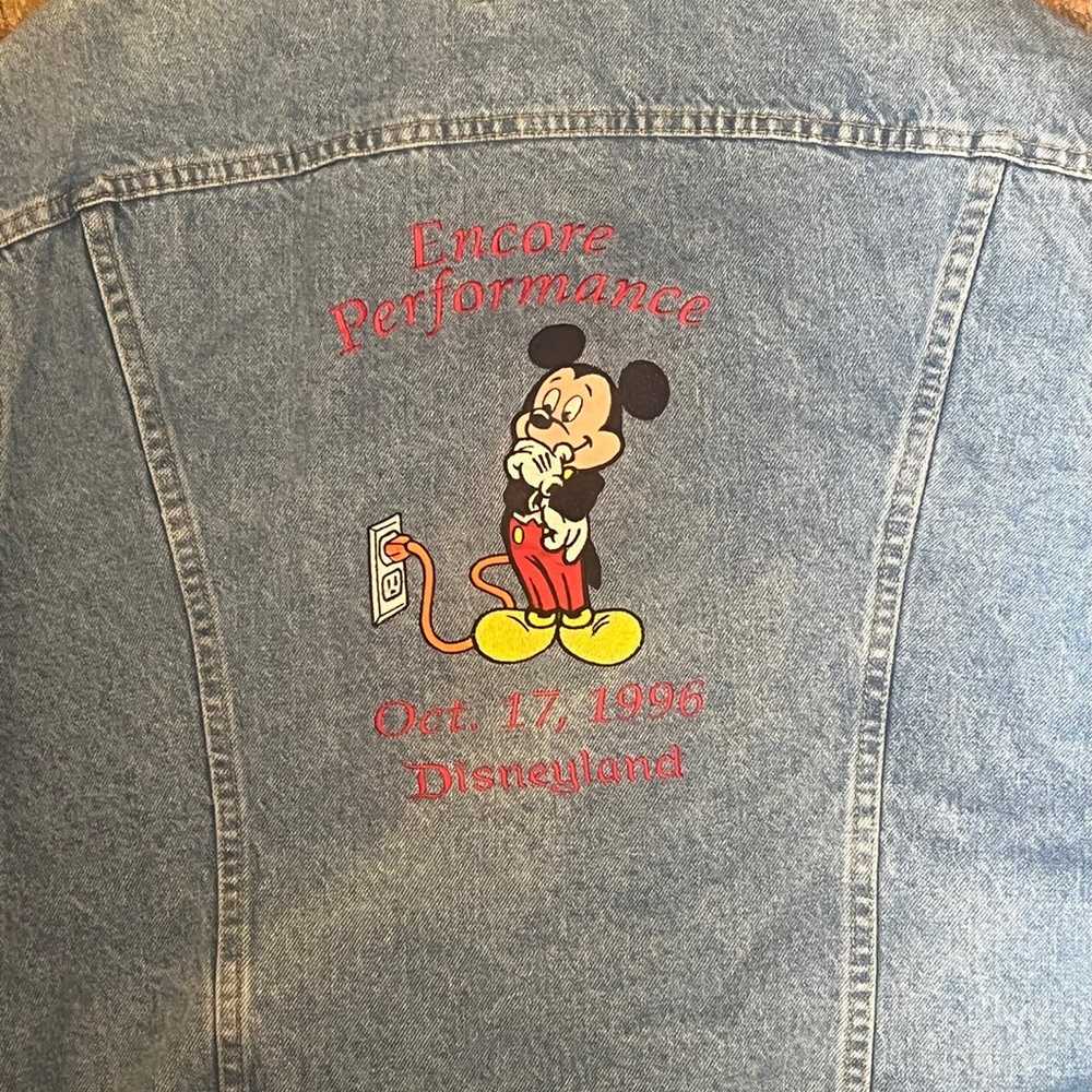 Vintage Mickey Mouse Denim Jacket - image 3