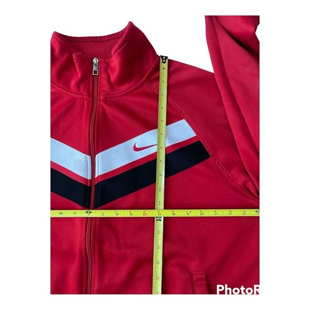 Vintage Nike Jacket Men's Size Large Red - image 5
