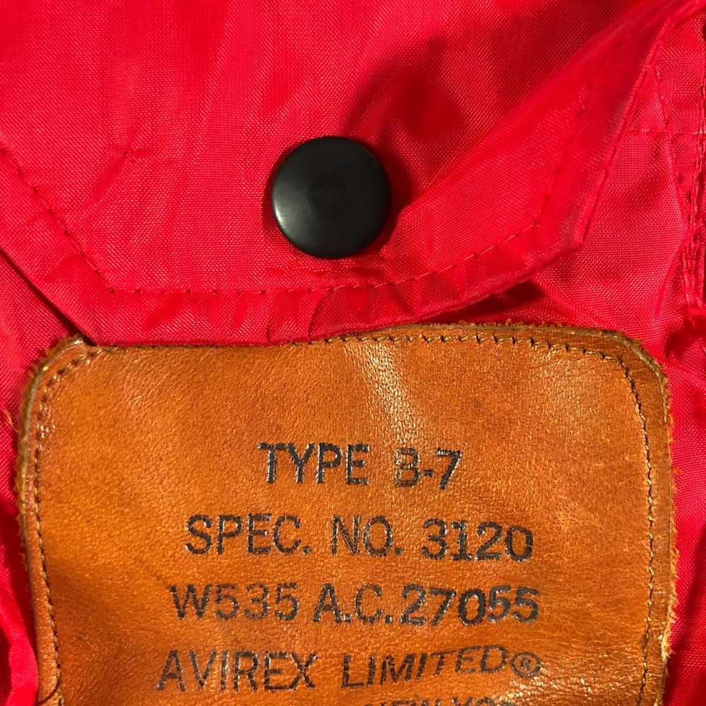 Vintage AVIREX Limited NEW YORK Made in USA VEST … - image 4