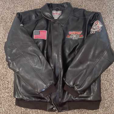 Avirex leather jacket size - Gem