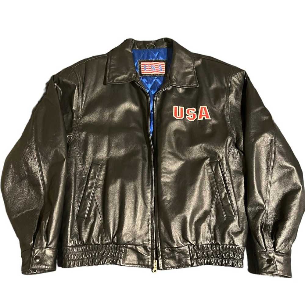USA Leather Jacket - image 2