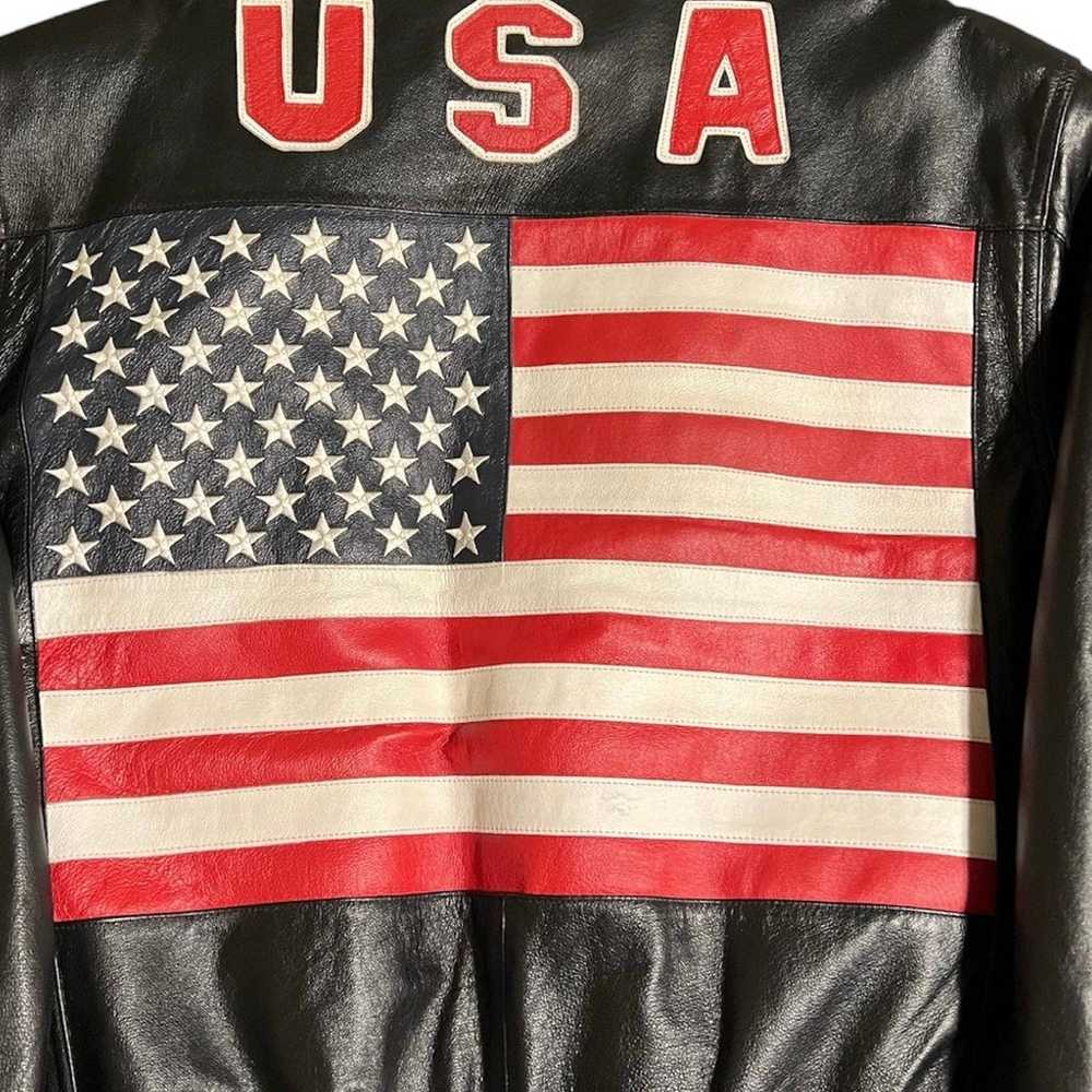 USA Leather Jacket - image 3