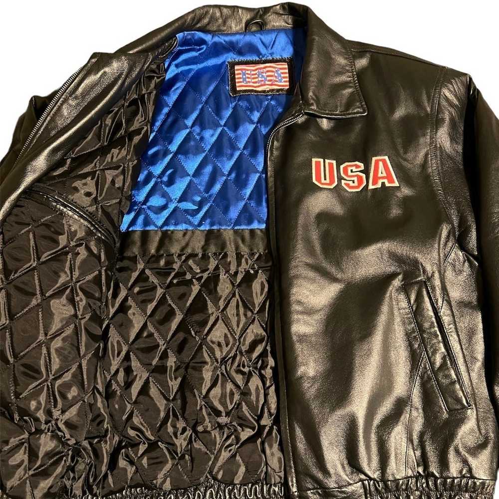 USA Leather Jacket - image 5