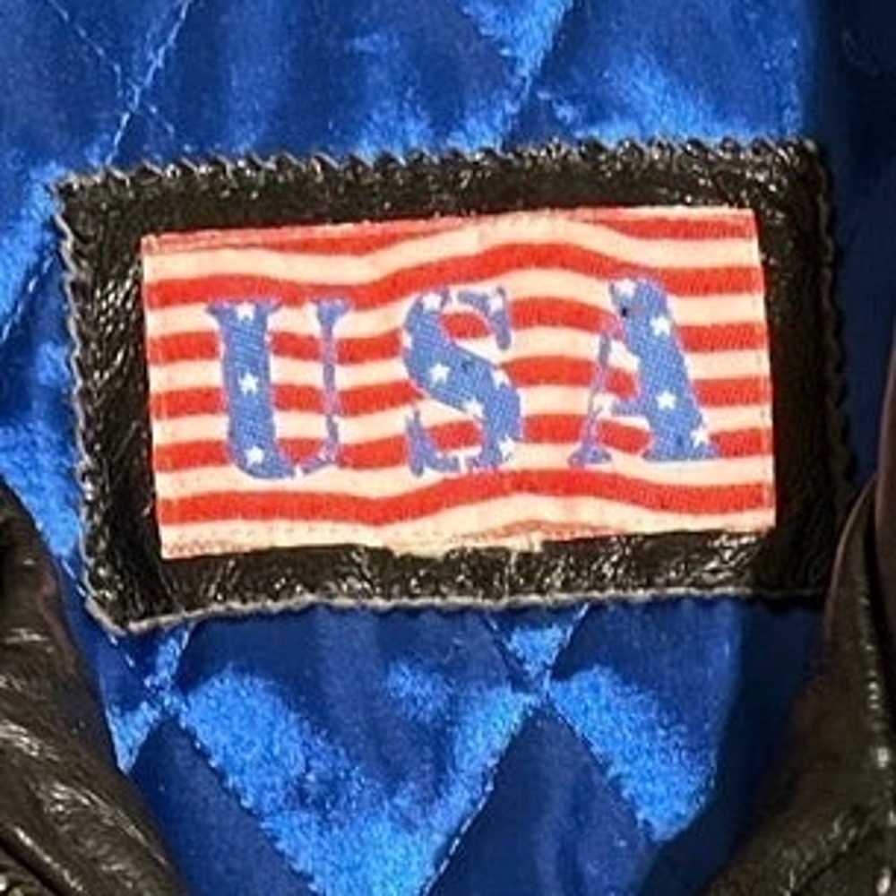 USA Leather Jacket - image 7