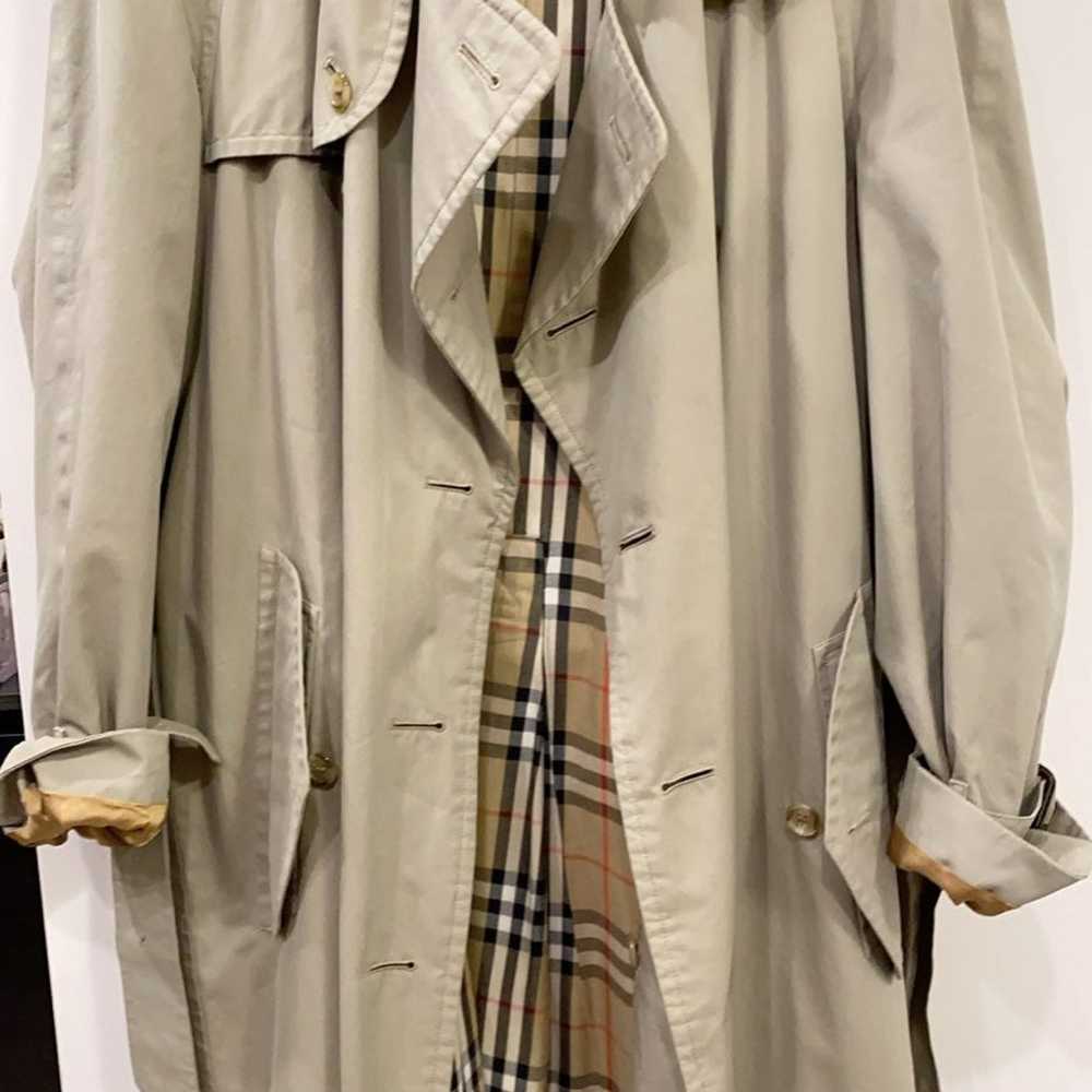 Burberry vintage blue tag Classic Trench - image 2