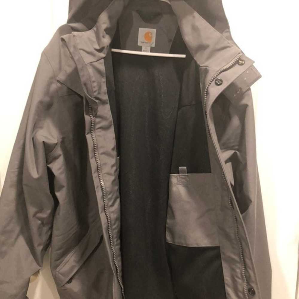 Carhartt Coat button and zip up - image 2