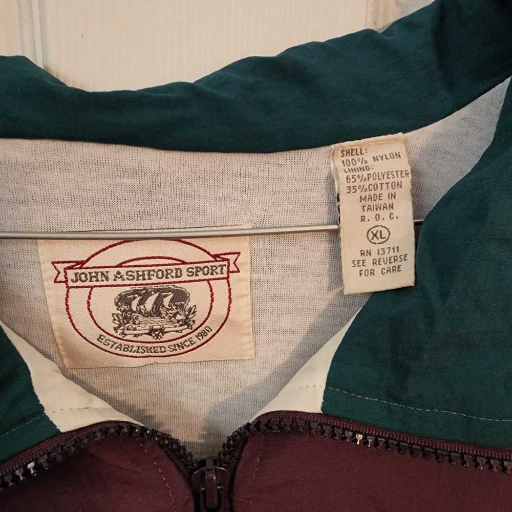 Vintage John Ashford Sport Windbreaker jacket - image 5