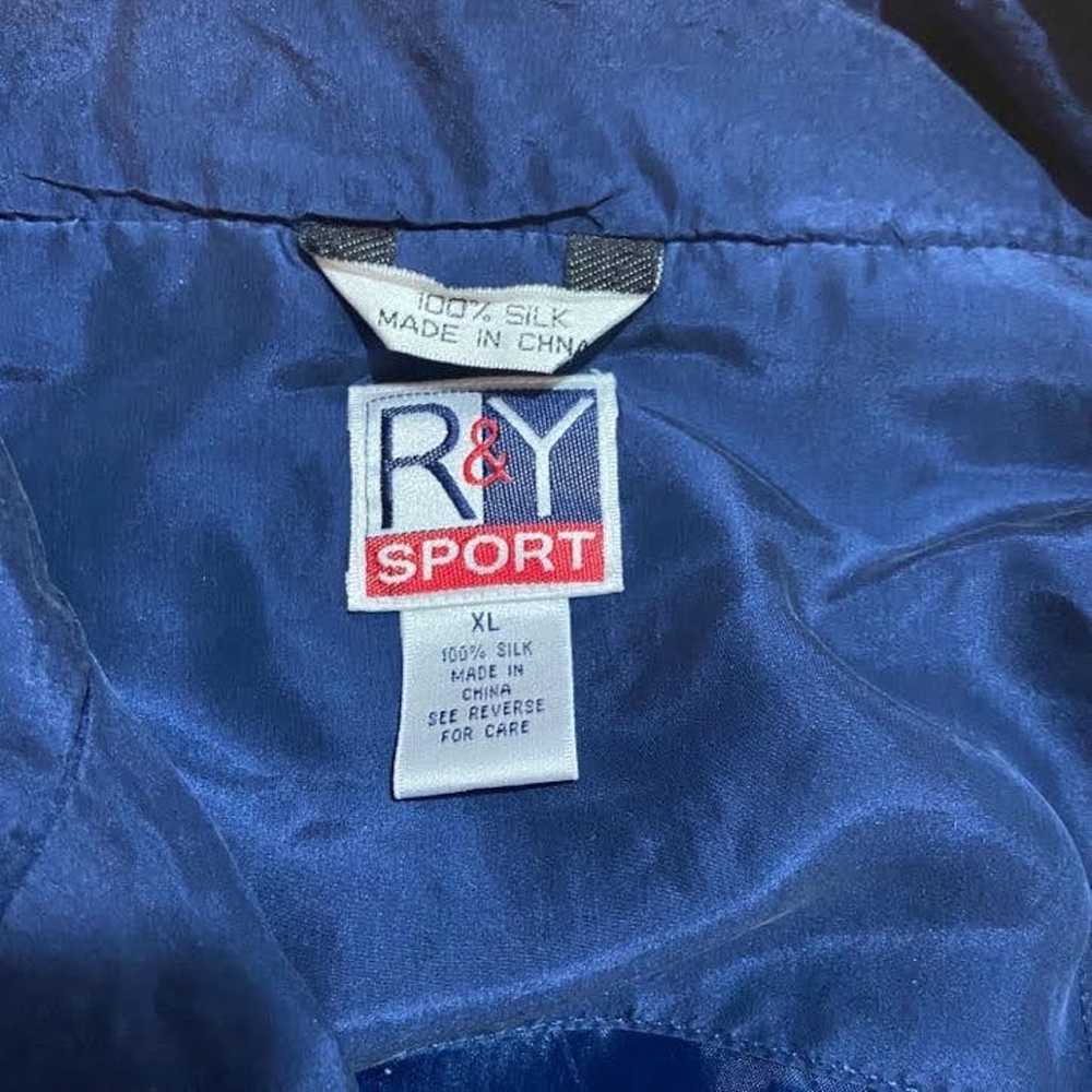 Vtg R&Y Sport Jacket Coat Windbreaker - image 4