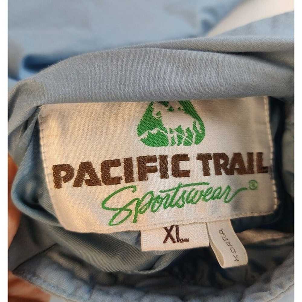 Pacific Trail Vintage Full Zip Blue Reversable Ja… - image 4