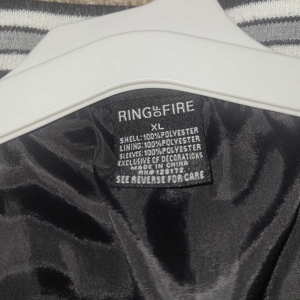 Ring of fire varsity jacket - image 3