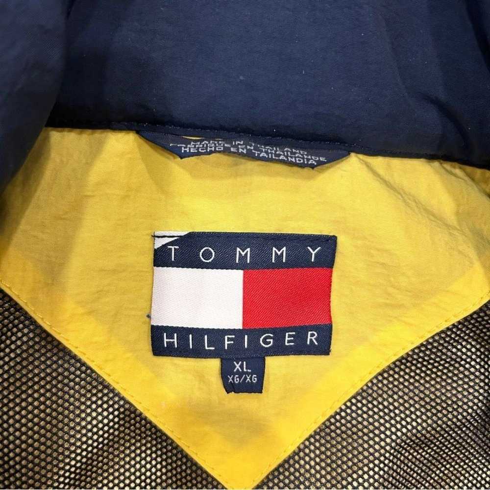 Tommy Hilfiger Vintage 90s  Mens XL Hooded Windbr… - image 6