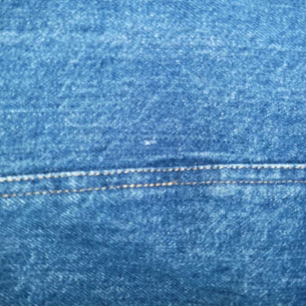 Vintage Calvin Klein Blue Jean Jacket Size XL Mad… - image 9