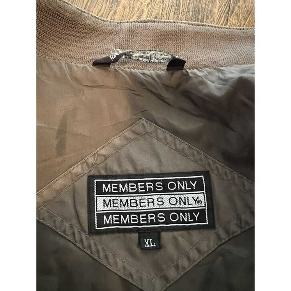 MEMBERS ONLY MEN'S CLASSIC ICONIC RACER JACKET BR… - image 6