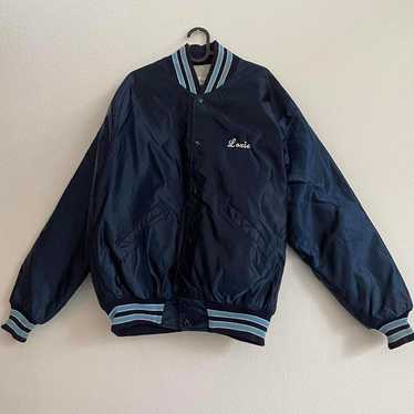 Vintage DeLong Satin Jacket Size XL